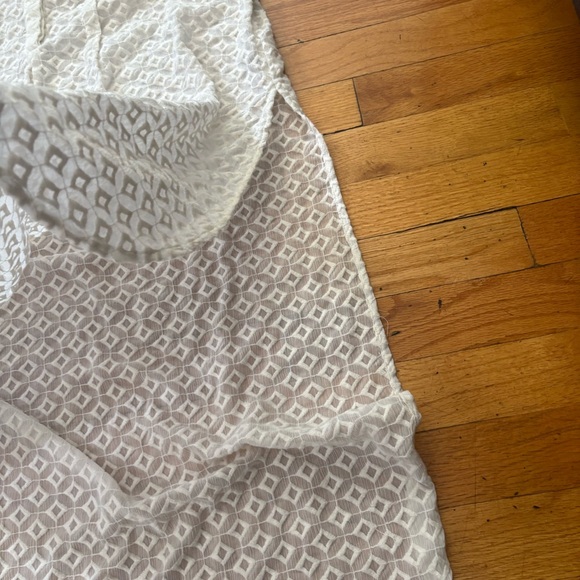 Anthropologie HD In Paris White Hi-Lo Tank Size Large - Picture 5 of 7